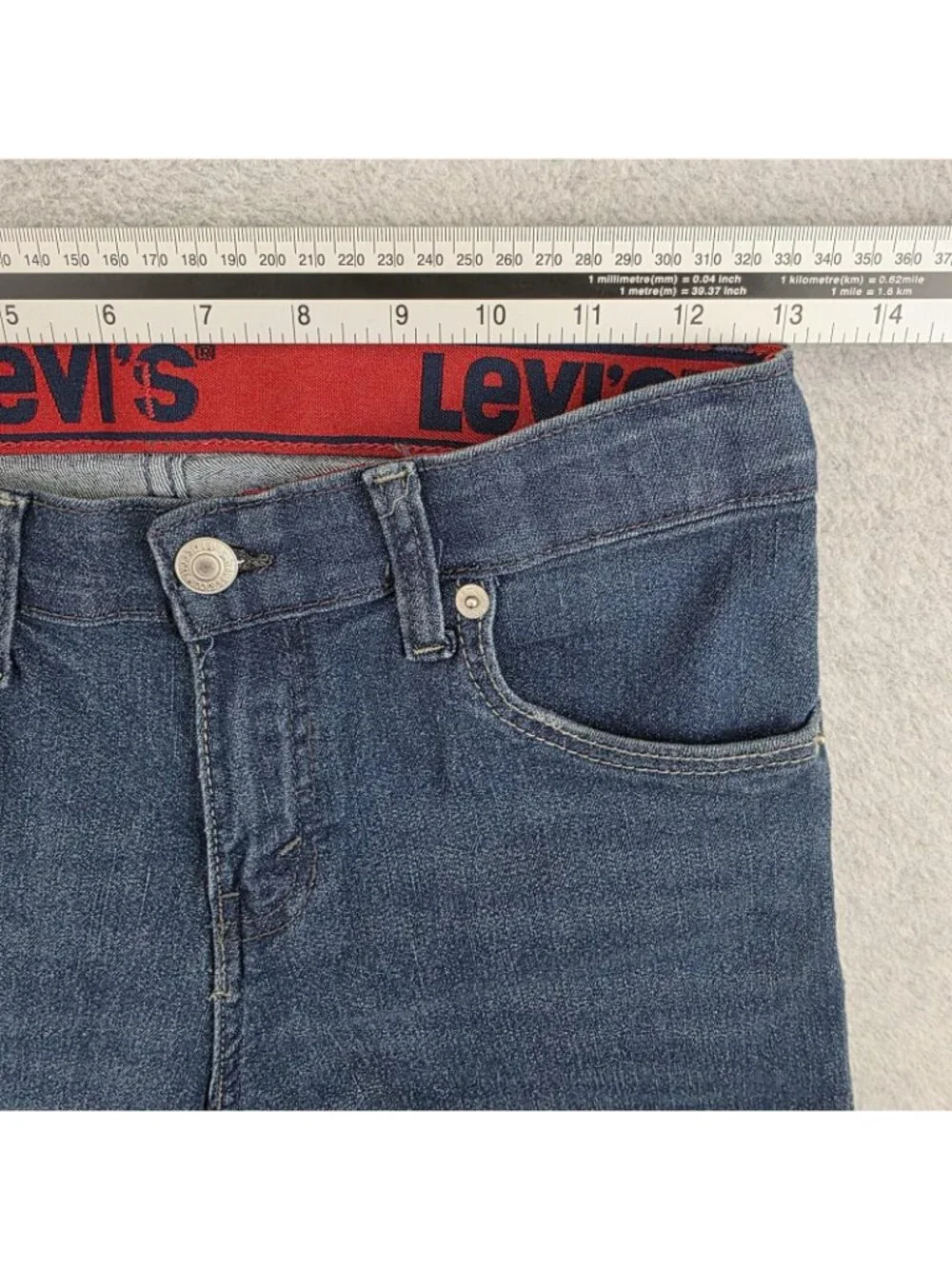 Levis 511 Slim Fit Jeans Boys 14 Blue Stretch Denim Adjustable Waist NWT